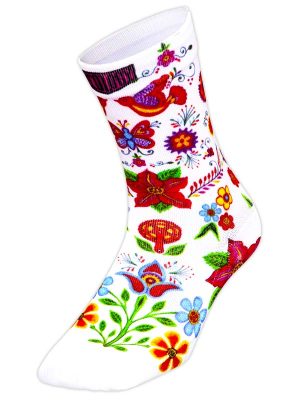 Cyklistické ponožky Frida White